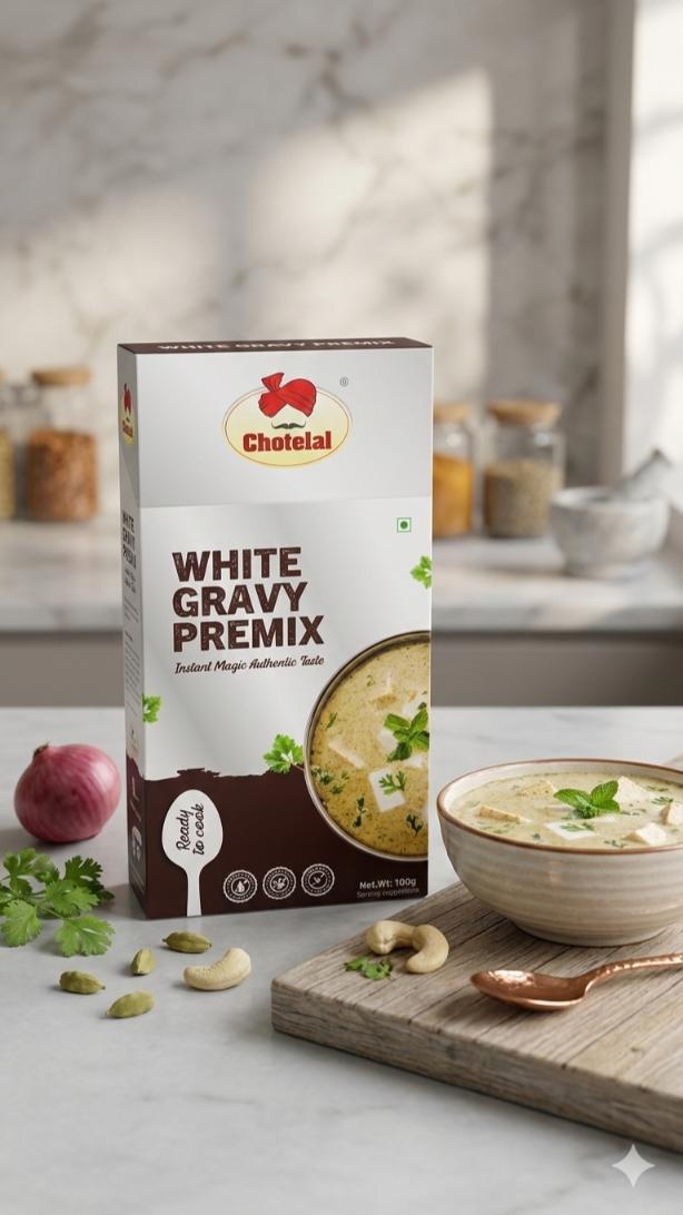 White Gravy Premix Powder