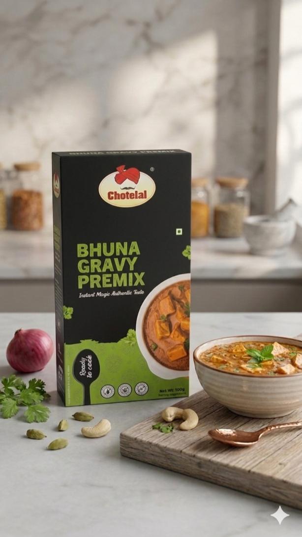 Bhuna Gravy Premix Powder
